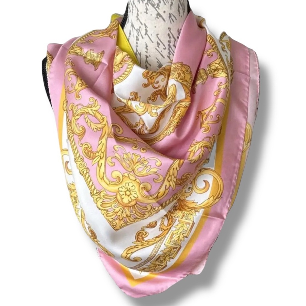 Versace Medusa Barocco Silk Scarf